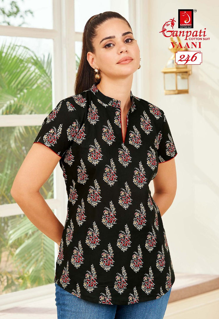 Vaani Vol 2 By Ganpati Summer Special Cotton Ladies Top Wholesale Price In Surat